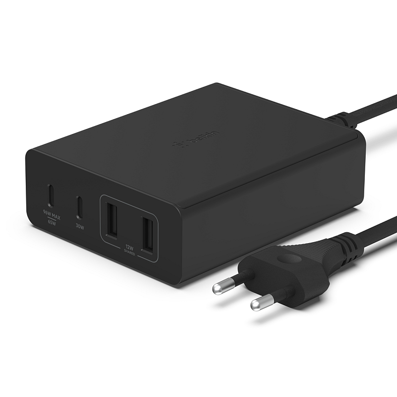Belkin WCH010vfBK Laptop, Smartphone, Smartwatch, Tablets Schwarz AC Schnellladung Drinnen