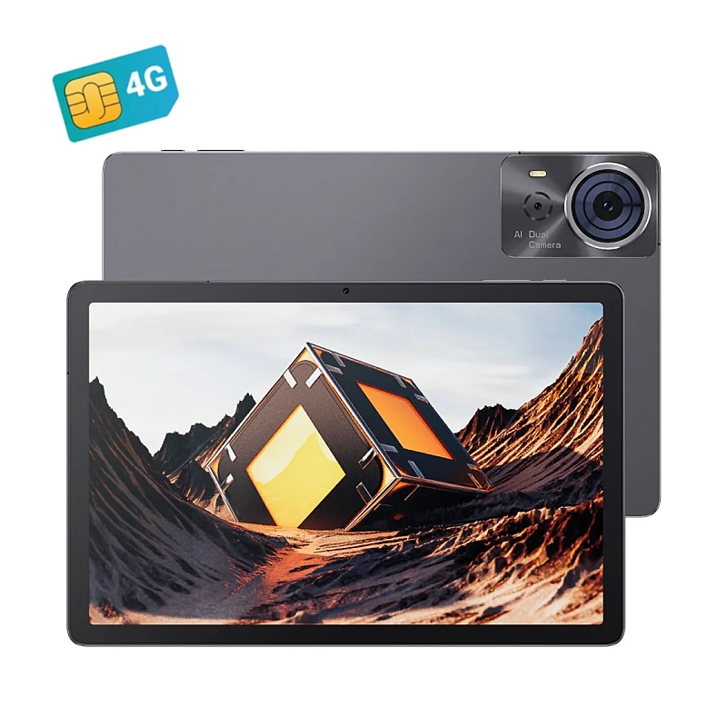 Cubot Tab 70 4G Tiger LTE-TDD 128 GB 27,8 cm (10.9") 6 GB Wi-Fi 5 (802.11ac) Android 14 Schwarz