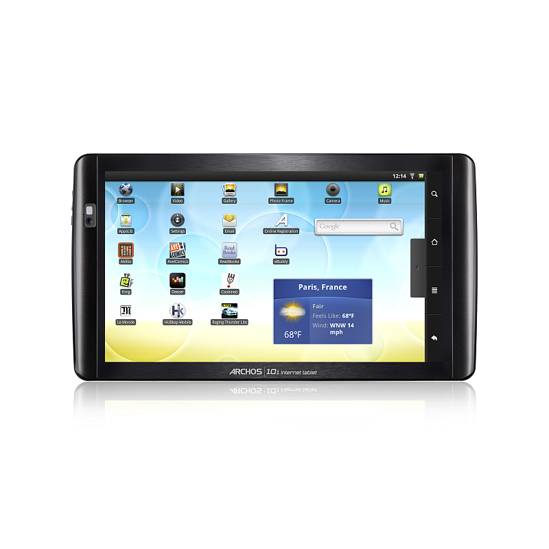 Archos Internet 101 ARM 16 GB 25,6 cm (10.1") Android Schwarz