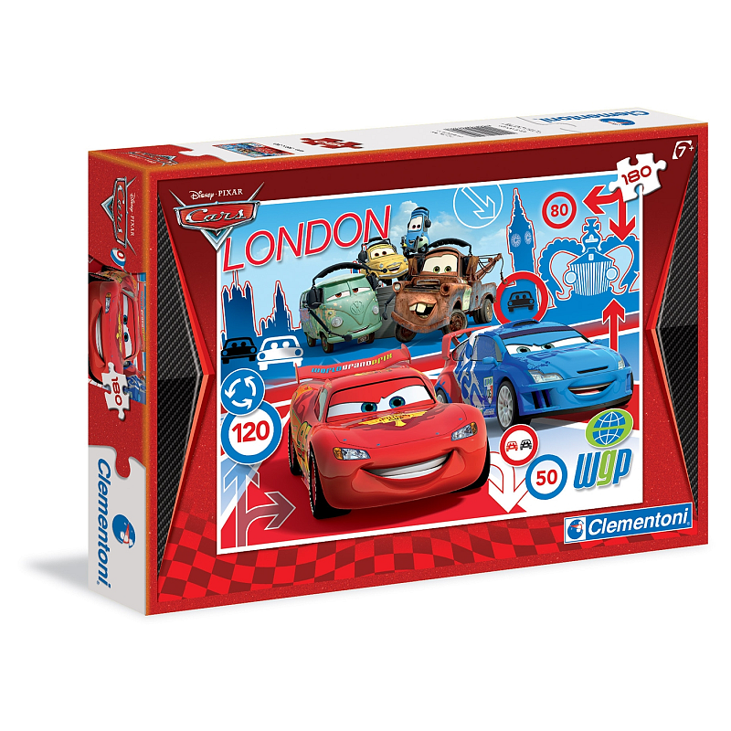 Clementoni Cars 2: London race Puzzlespiel 180 Stück(e) Cartoons
