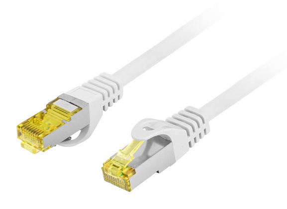 Lanberg PCF6A-10CU Netzwerkkabel Grau 0,5 m Cat6a S/FTP (S-STP)
