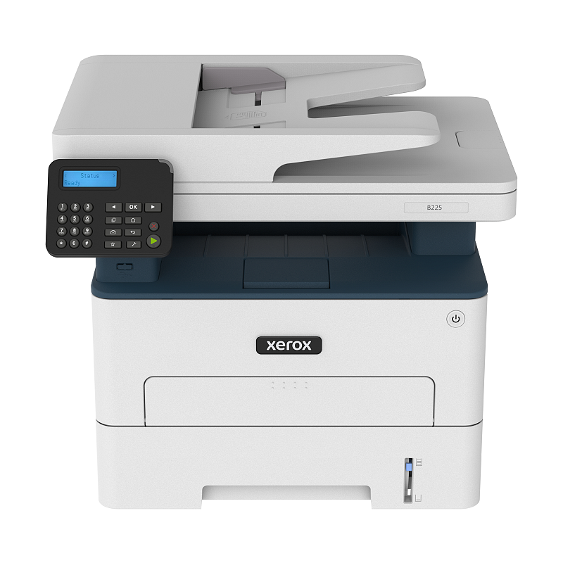 Xerox B225 A4 34 Seiten/Min. Wireless Duplex Kopie/Druck/Scan PS3 PCL5e/6 Automatischer Vorlageneinzug 2 Behälter Gesamt 251 Blatt