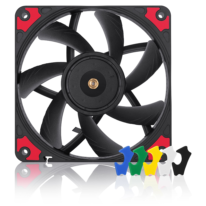 Noctua NF-A12X15 PWM CH.BK.S Computerkühlsystem Computergehäuse Ventilator 12 cm Schwarz