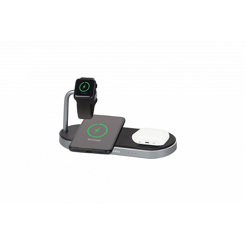 Verbatim WCS-03 Universal Schwarz USB Kabelloses Aufladen Schnellladung Drinnen