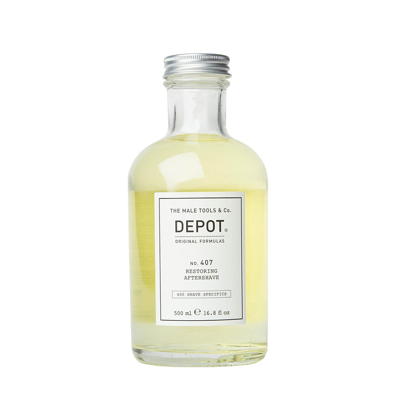DEPOT The Male Tools & Co. No. 407 Restoring Aftershave After-Shave-Lotion 500 ml