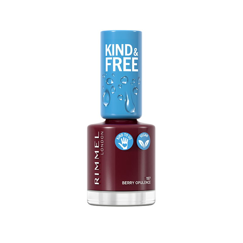 Rimmel Kind & Free Nagellack 8 ml Burgund Glanz