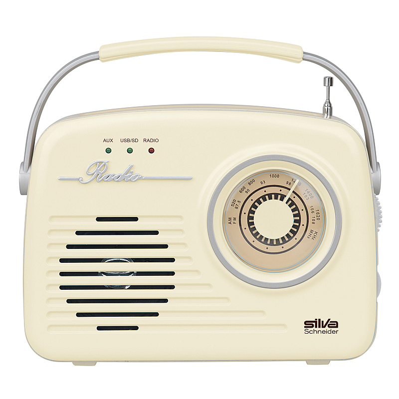 Silva Schneider Mono 1965 Tragbar Analog Beige