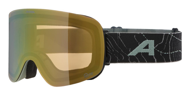 Alpina Penken Q-Lite Wintersportbrille Unisex Spiegel Zylindrische (flache) Linse