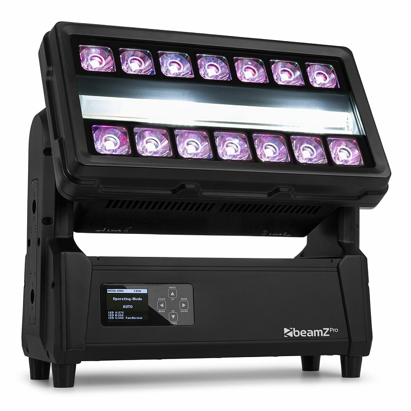 BeamZ Nuke1 Für die Nutzung im Innenbereich geeignet Disco-Stroboskoplicht Schwarz