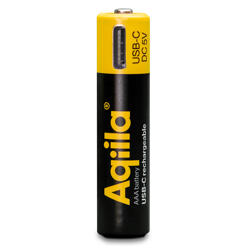 Aqiila 406094 Haushaltsbatterie Wiederaufladbarer Akku AAA Lithium-Ion (Li-Ion)