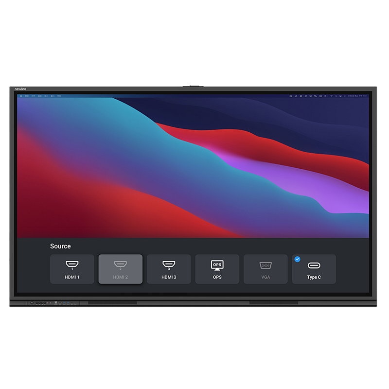 Newline TT-6523C Videokonferenzmonitor 165,1 cm (65") LED 3840 x 2160 Pixel 4K Ultra HD
