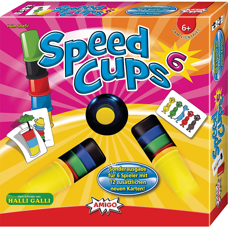 Amigo Speed Cups 6 15 min Brettspiel Familie