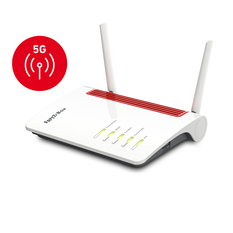 Box 6850 5G WLAN-Router Gigabit Ethernet Dual-Band (2,4 GHz/5 GHz) Weiß