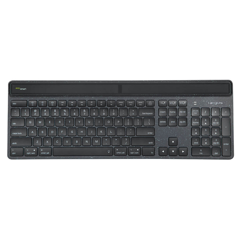 Targus Sustainable Energy Harvesting EcoSmart Tastatur Universal Bluetooth QWERTZ Deutsch Schwarz