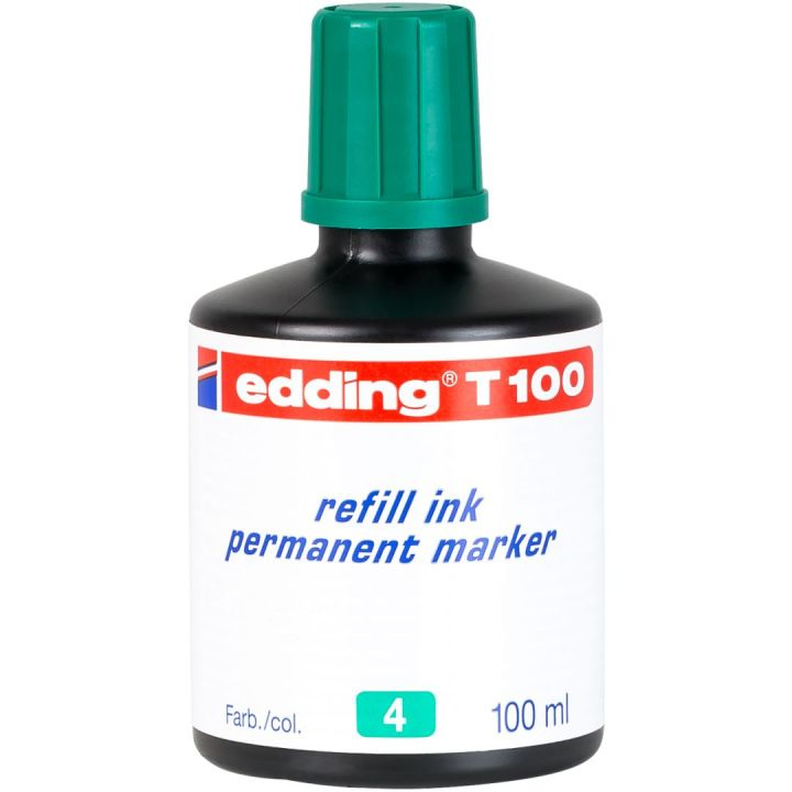 Edding T 100 Marker-Nachfüller Grün 100 ml 1 Stück(e)