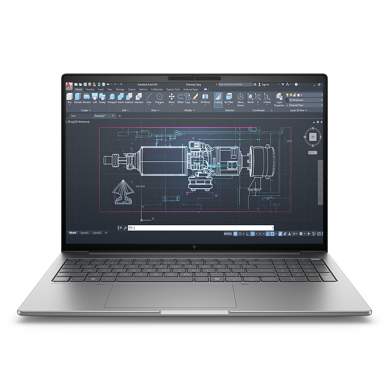 HP ZBook 8 G1i Intel Core Ultra 9 285H Mobiler Arbeitsplatz 40,6 cm (16") WUXGA 64 GB DDR5-SDRAM 1 TB SSD Wi-Fi 7 (802.11be) Windows 11 Pro AI PC Silber