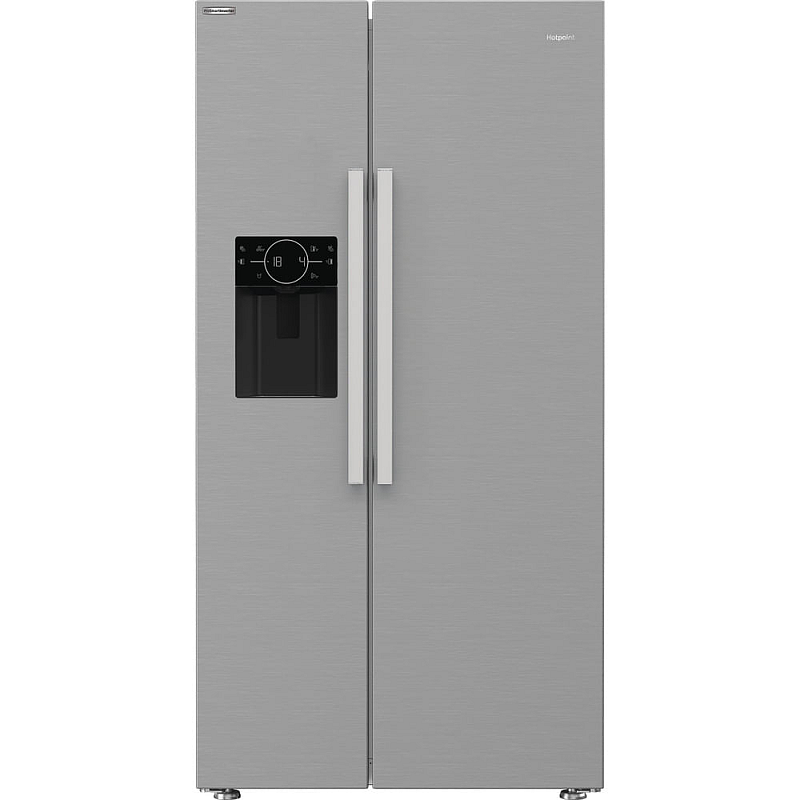 Hotpoint HPG2 6573W XP4UK Freistehend 578 l Grau, Silber, Edelstahl, Titan