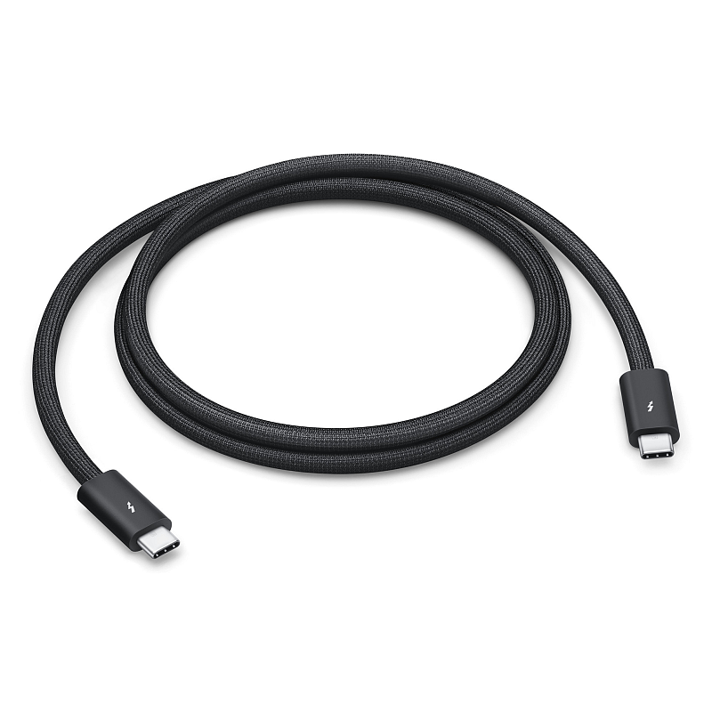 Apple MDW94ZM/A Thunderbolt-Kabel 1 m 120 Gbit/s Schwarz