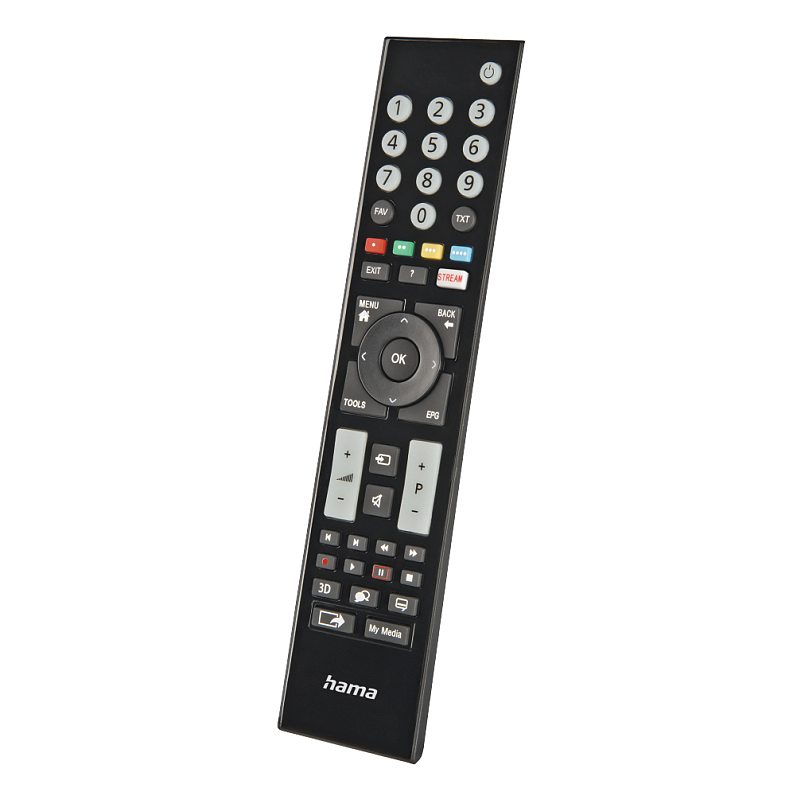 Hama 00221065 Fernbedienung IR Wireless TV Drucktasten