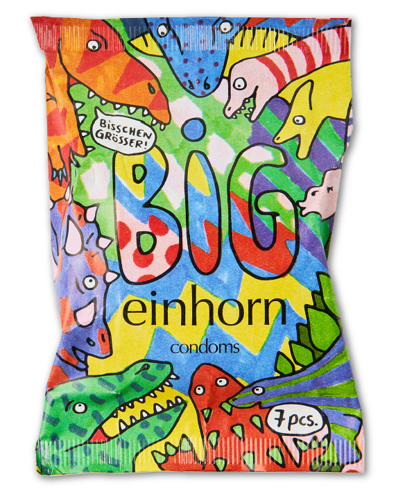einhorn Tyrannosaurus Sex Kondome BIG