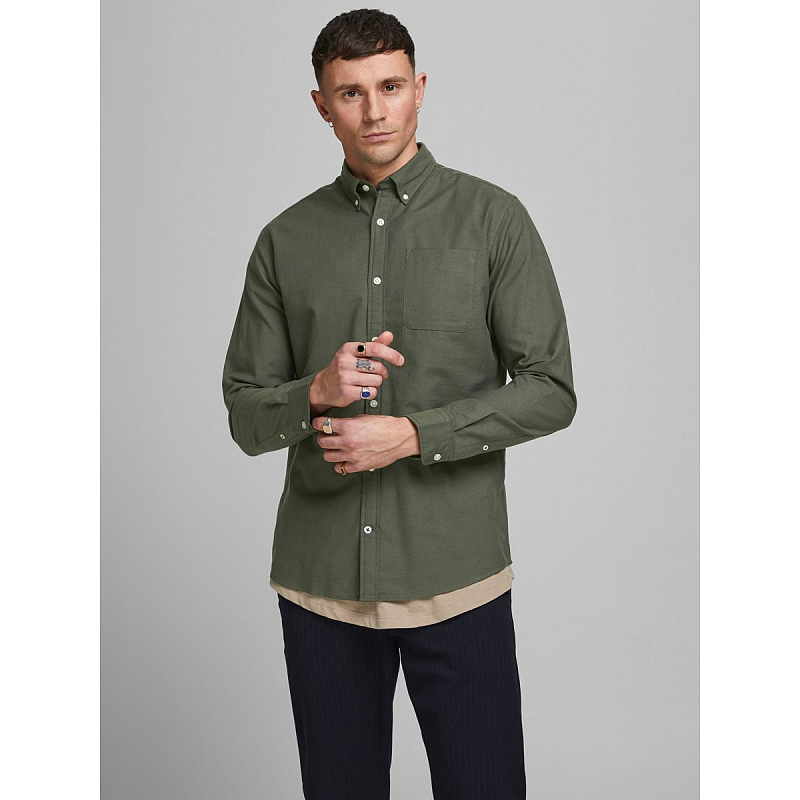 Jack & Jones 12182486 Hemd Baumwolle