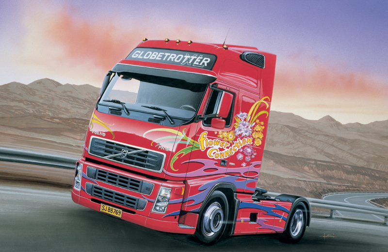Italeri Volvo FH16 Globetrotter XL LKW-/Anhänger-Modell Montagesatz 1:24