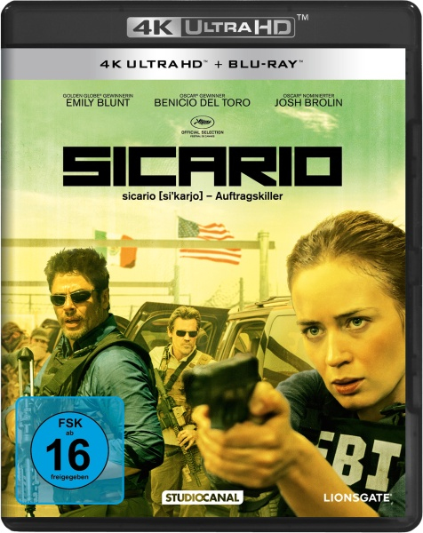 PLAION Sicario (4K Ultra HD+Blu-ray)