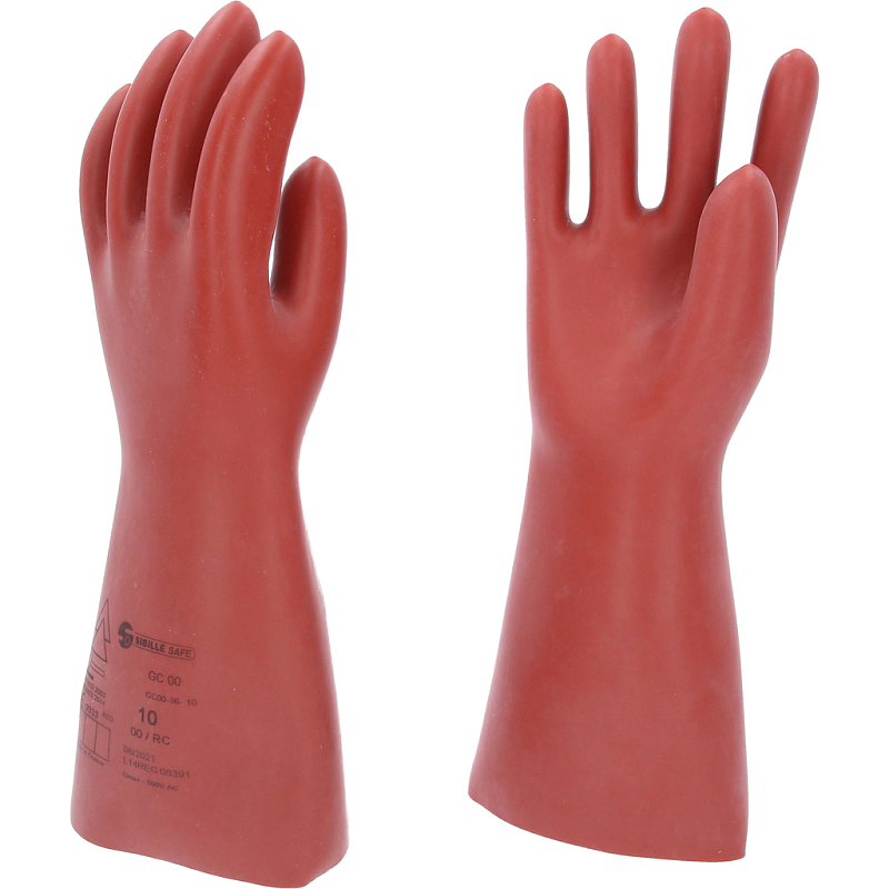 KS Tools 117.0074 Handschutz Isolierende Handschuhe Rot Latex