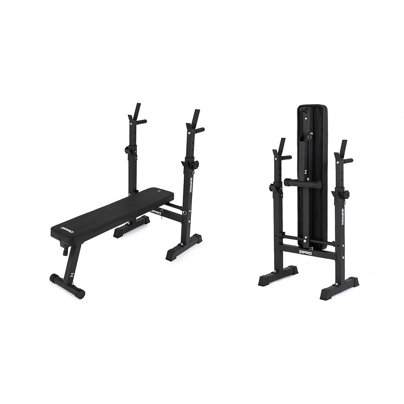 ZIPRO CORE Verstellbarer Sitz Fitnessstudio, Haus Schwarz
