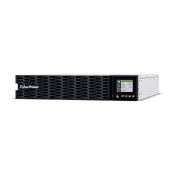 CyberPower OL6KERTHD 19" USV 6000VA/6000W Tower/Rack 2U, ECO Mode, LCD, USB, BMS Battery Management, Built in RMCARD205, Anschluss f. opt. Batterieerweiterung inkl. 19" Railkit