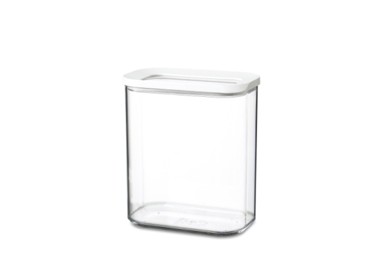 Rosti Mepal Modula Rechteckig Box 1,5 l Transparent, Weiß 1 Stück(e)