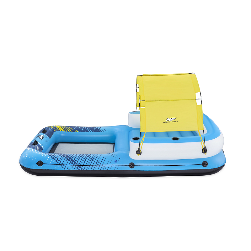 Bestway 43645 / 23 Aufblasbares Spielzeug für Pool & Strand Blau Einfarbig Schwimmende Insel