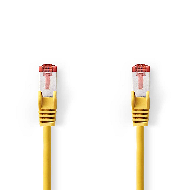 Nedis CCGL85221YE150 Netzwerkkabel Gelb 15 m Cat6 S/FTP (S-STP)