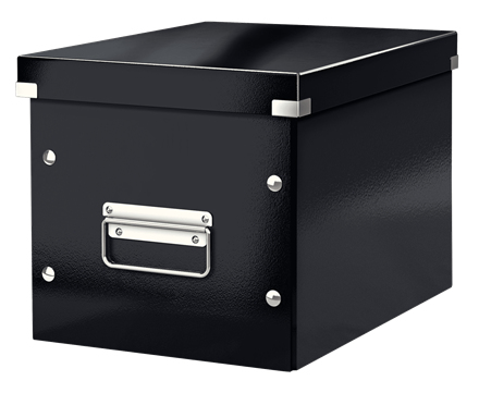 Leitz Click & Store WOW Aufbewahrungsbox Rechteckig Karton Schwarz