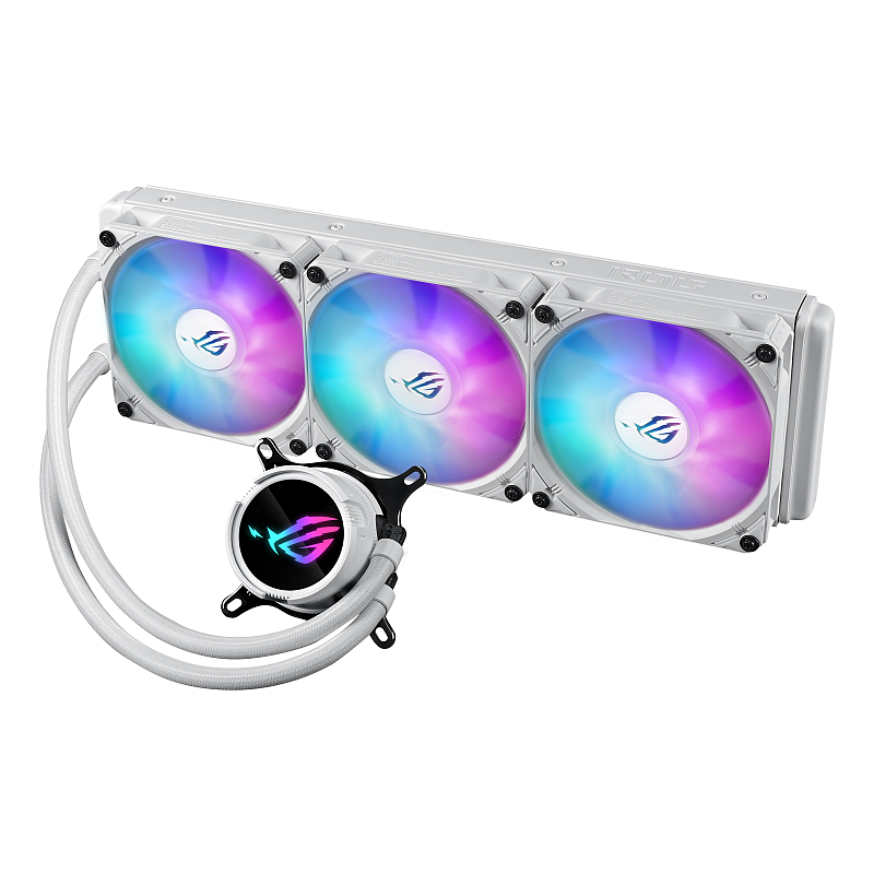 ASUS ROG Strix LC III 360 ARGB White Edition Prozessor Flüssigkeitskühlung 12 cm Weiß