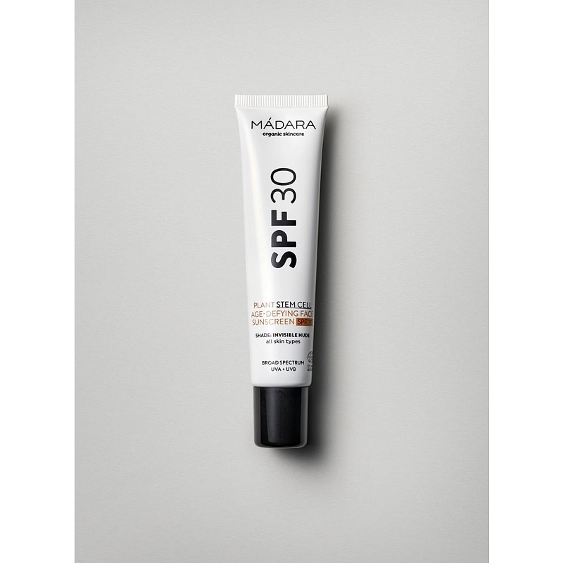 MÁDARA Cosmetics Plant stem cell age-defying face sunscreen SPF30 Sonnenschutzcreme Gesicht 30 Erwachsene