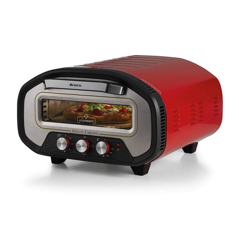 Ariete 3901/00 Pizzamacher/Ofen 1 Pizza/Pizzen 2200 W Rot