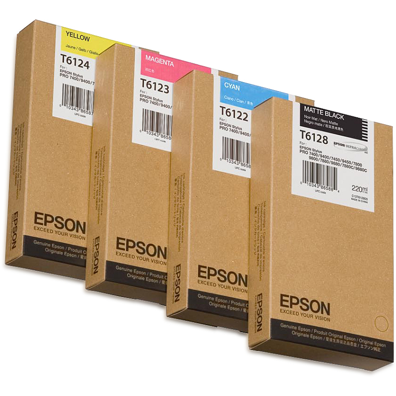 Epson Singlepack Yellow T612400, 220 ml