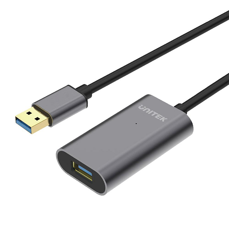 UNITEK Y-3005 USB Kabel USB 3.2 Gen 1 (3.1 Gen 1) 10 m USB A Grau