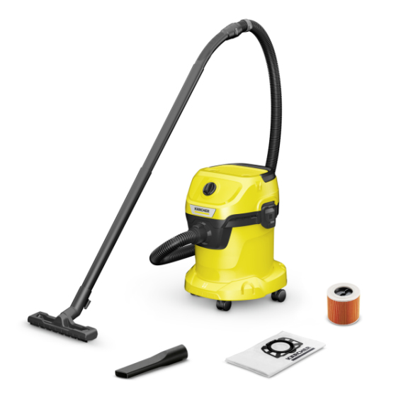Kärcher WD 3 V-15/4/20 15 l Trommel-Vakuum Trocken&Nass 1000 W Staubbeutel