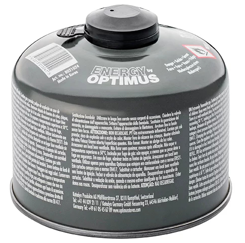 Optimus 8021024 Campingkocherzubehör 360 g Stahl Schwarz Brennstoffflasche