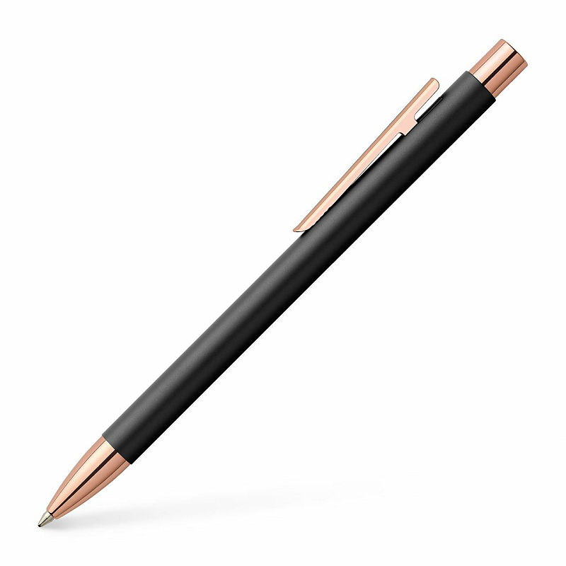 Faber-Castell 343320 Kugelschreiber Schwarz Clip-on-Einziehkugelschreiber Fettdruck 1 Stück(e)