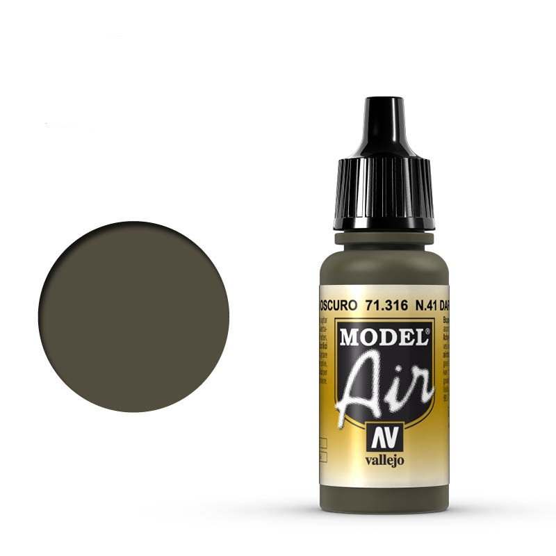 Vallejo 71.316 Acrylfarbe 17 ml Grün Flasche