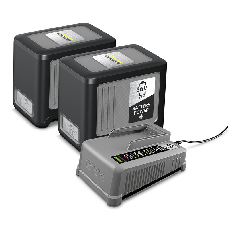Kärcher 2.445-071.0 Akku/Ladegerät für Elektrowerkzeug Batterie- & Ladegerät-Set