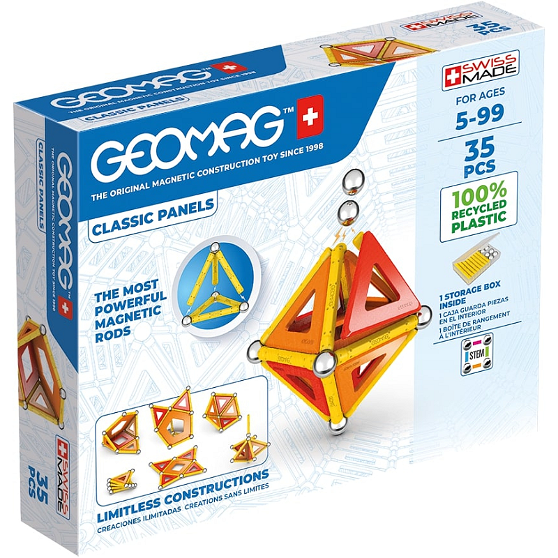 Geomag Classic GM470 Entspannungsspielzeg Neodym-Magnet-Spielzeug
