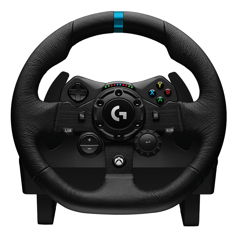 Logitech G G923 Schwarz USB 2.0 Lenkrad + Pedale Analog / Digital PC, PlayStation 4, PlayStation 5