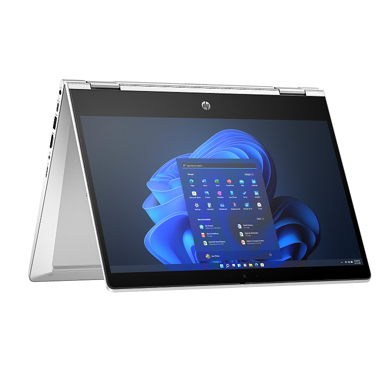 HP Pro x360 435 G10 Wolf Pro Security Edition AMD Ryzen™ 5 7530U Hybrid (2-in-1) 33,8 cm (13.3") Touchscreen Full HD 8 GB DDR4-SDRAM 256 GB SSD Wi-Fi 6 (802.11ax) Windows 11 Pro Silber