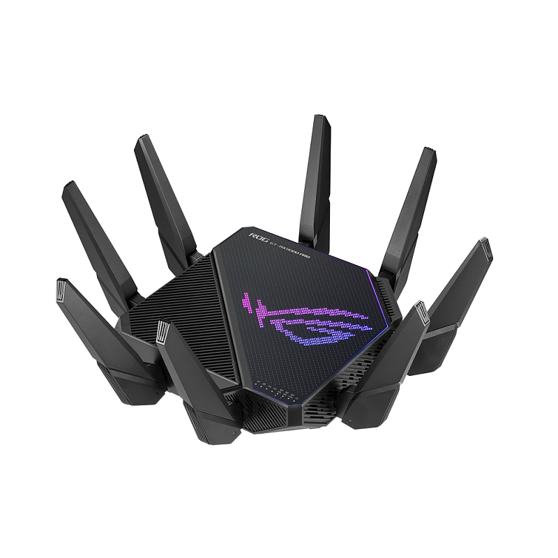 ASUS ROG Rapture GT-AX11000 Pro WLAN-Router Gigabit Ethernet Tri-Band (2,4 GHz / 5 GHz / 5 GHz) Schwarz