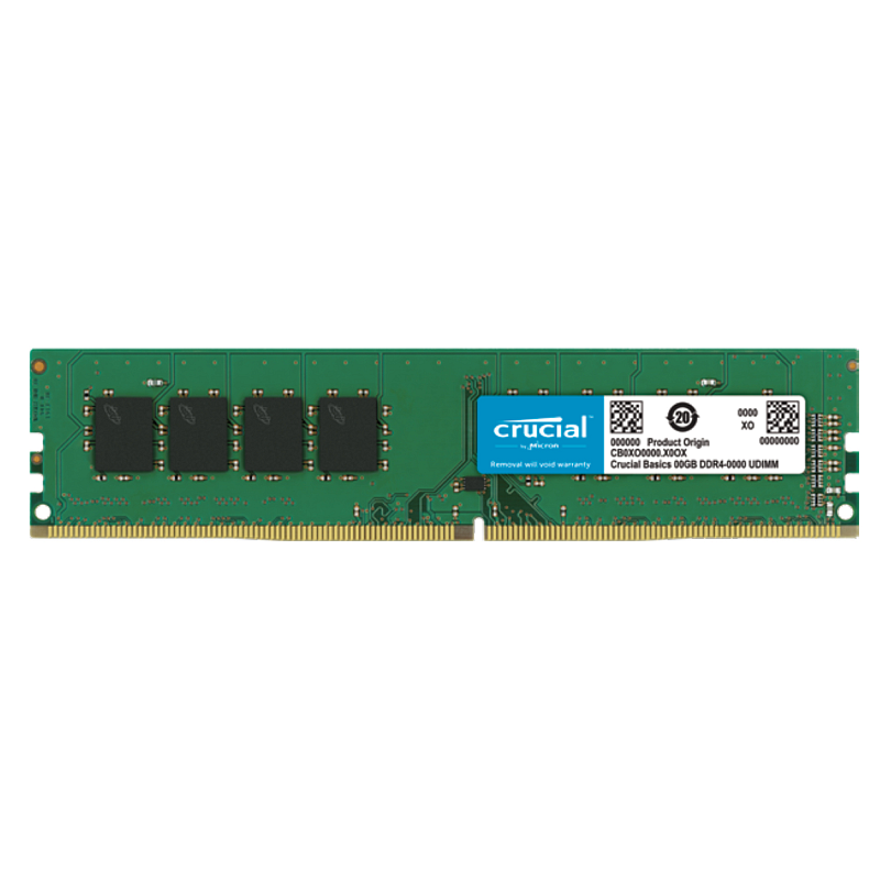 Crucial CB16GU3200 Speichermodul 8 GB 1 x 8 GB DDR4 3200 MT/s 288-pin DIMM