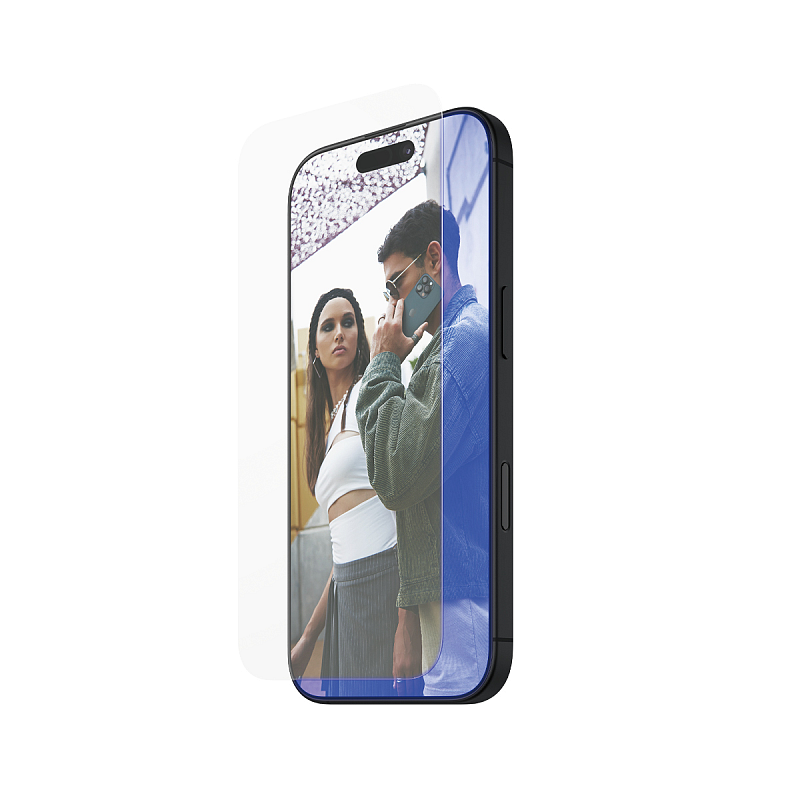 PanzerGlass SAFE. by ® Anti-Blue Light Displayschutz iPhone 16 | 15 | Ultra-Wide Fit